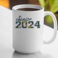 Senior Graduation Class Of 2024 Cute Senior 2024 Flowers Graphic Print Coffee Mug