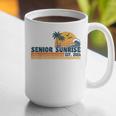Senior Sunrise 2026 Graduation Cool Retro High School Graphic Print Coffee Mug