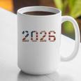 Senior Year 2026 American Flag USA Graduation Class Of 2026 Graphic Print Coffee Mug