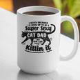 Sexy Cat Dad Father Catfather Kitten Kitty Graphic Print Coffee Mug