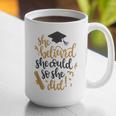 She Believed She Could So She Did Graduation Shirt Graphic Print Coffee Mug