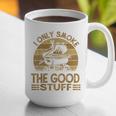 I Only Smoke The Good Stuff BBQ Barbeque Chef Dad Graphic Print Coffee Mug I Only Smoke The Good Stuff BBQ Barbeque Chef Dad Graphic Print Coffee Mug