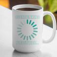 Social Introvert's Overthinking Please Wait Awkward Humor Graphic Print Coffee Mug Social Introvert's Overthinking Please Wait Awkward Humor Graphic Print Coffee Mug
