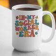In My Social Worker Era Cute Social Worker Graduation MSW Graphic Print Coffee Mug