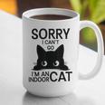 Sorry I Can't Go I'm An Indoor Cat Introvert Cats Graphic Print Coffee Mug Sorry I Can't Go I'm An Indoor Cat Introvert Cats Graphic Print Coffee Mug