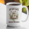 Stay At My Pad And Read Books Frog Introvert Reading Graphic Print Coffee Mug Stay At My Pad And Read Books Frog Introvert Reading Graphic Print Coffee Mug