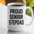 Stepfather SEN18R Graduation Party Stepdad Senior 2018 Shirt Graphic Print Coffee Mug