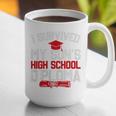 I Survived My Son's High School Diploma Graduation Premium Graphic Print Coffee Mug