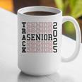 Track Senior Night Track Senior 2025 Graduation 60 Graphic Print Coffee Mug