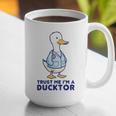 Trust Me I'm a Ducktor Doctor Sayings Graduation Graphic Print Coffee Mug