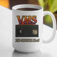 VHS Tape Nostalgia Old School Technology Humor Premium Graphic Print Coffee Mug