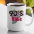 Vintage 90's Babe Party Back To 90s Cassette Nostalgia Premium Tri-Blend Graphic Print Coffee Mug