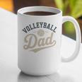 Volleyball Dad Graphic Print Coffee Mug Volleyball Dad Graphic Print Coffee Mug