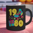 1980 Retro Raised In The 80s Old School Nostalgia Vibes Graphic Print Coffee Mug