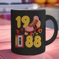 1988 Retro Raised On 80s Music Old School Nostalgia Punk Graphic Print Coffee Mug 1988 Retro Raised On 80s Music Old School Nostalgia Punk Graphic Print Coffee Mug
