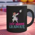 1st Grade Graduation Dabbing Unicorn Lover T-Shirt Kids Graphic Print Coffee Mug