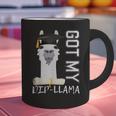 2022 Graduate Graduation For Him Her Got My Dip-Llama Graphic Print Coffee Mug