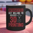 3D Printer Introvert 3D Printing Graphic Print Coffee Mug 3D Printer Introvert 3D Printing Graphic Print Coffee Mug
