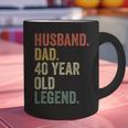 40th Birthday For Men Vintage Dad 1980 Graphic Print Coffee Mug 40th Birthday For Men Vintage Dad 1980 Graphic Print Coffee Mug