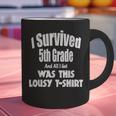 5th Fifth Grade Graduation Shirt Boy Girl Graduate Education Graphic Print Coffee Mug