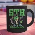 5th Grade Graduate Dinosaur Dab Graduation School Graphic Print Coffee Mug