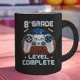 8th Grade Level Complete Graduation Class 2023 Gamer Boys Graphic Print Coffee Mug