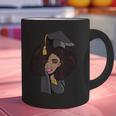 African Woman Educated Graduation 2019 Proud Graphic Print Coffee Mug