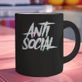 Anti Social Anti Social Club Introvert People Hate Graphic Print Coffee Mug