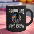 Autism Awareness For Proud Dad Support Autistic Kids Graphic Print Coffee Mug