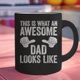 This Is What An Awesome Dad Looks Like Shirt Men Fathers Day Graphic Print Coffee Mug