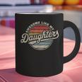 Awesome Like My Daughters Vintage Dad Quote Father Day Graphic Print Coffee Mug