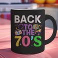 Back To The 70's Mixtape Era Nostalgia Retro 1970 70's Style Graphic Print Coffee Mug
