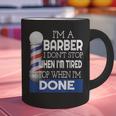Barber Stylist Barber College Graduation Graphic Print Coffee Mug