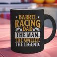 Barrel Racing Dad Horse Barrel Racer Graphic Print Coffee Mug