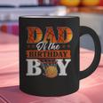 Basketball DAD Of The Birthday Boy Family Matching Graphic Print Coffee Mug