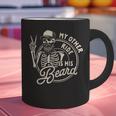 Bearded Dad Daddy Father’s Day My Other Ride Is His Beard Graphic Print Coffee Mug