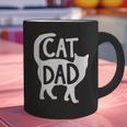 Best Cat Dad Fathers Day Men Kitty Daddy Papa Christmas Meow Graphic Print Coffee Mug