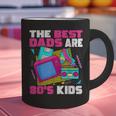 The Best Dads Are 80s Kids 80s Dad Nostalgia Graphic Print Coffee Mug