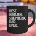 Best English Shepherd Dad Ever Dog Owner Daddy Father's Day Graphic Print Coffee Mug