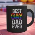 Best Gay Dad Ever LGBTQ Graphic Print Coffee Mug