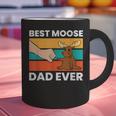 Best Moose Dad Ever Moose Graphic Print Coffee Mug