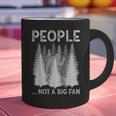 Bigfoot People Not a Big Fan Sasquatch Introvert Graphic Print Coffee Mug Bigfoot People Not a Big Fan Sasquatch Introvert Graphic Print Coffee Mug
