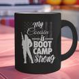 Boot Camp Graduation Military Cousin Support Tee Graphic Print Coffee Mug