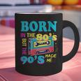 Born In The 80's But 90's Made Me Nostalgia Cassette Tape Graphic Print Coffee Mug