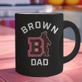 Brown University Bears Arched Dad Graphic Print Coffee Mug