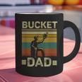Bucket Dad Softball Dad Baseball Coach Father's Day Graphic Print Coffee Mug