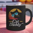 Cat Daddy Vintage 80s Style Cat Retro Sunglasses Distressed Graphic Print Coffee Mug Cat Daddy Vintage 80s Style Cat Retro Sunglasses Distressed Graphic Print Coffee Mug