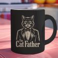 Cat Lover The CatFather Cat Dad Graphic Print Coffee Mug