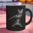 Cat Playing Flute For Cat Lover Cat Mom Cat Dad Graphic Print Coffee Mug Cat Playing Flute For Cat Lover Cat Mom Cat Dad Graphic Print Coffee Mug