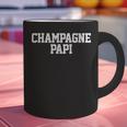 Champagne Papi Dad Father's Day Love Family Support Tee Graphic Print Coffee Mug